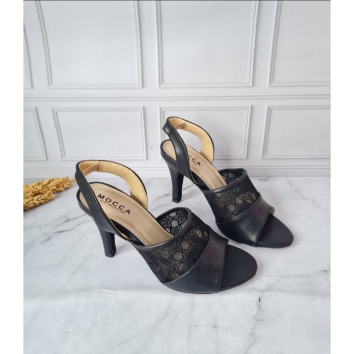 ABBUSHOES iB 07 Haig hell brukat karet melinda 9cm