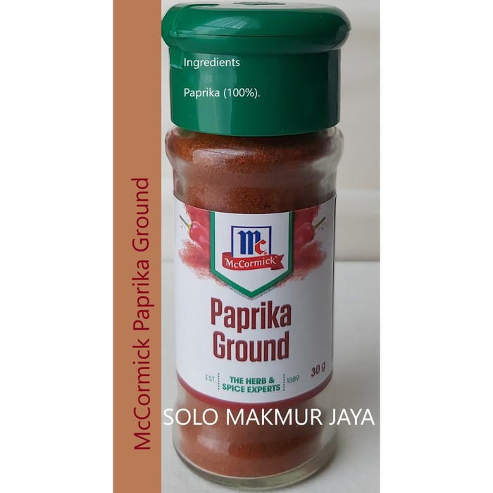 

Mccormick Mc Cormick Paprika Ground bumbu bubuk 30 g