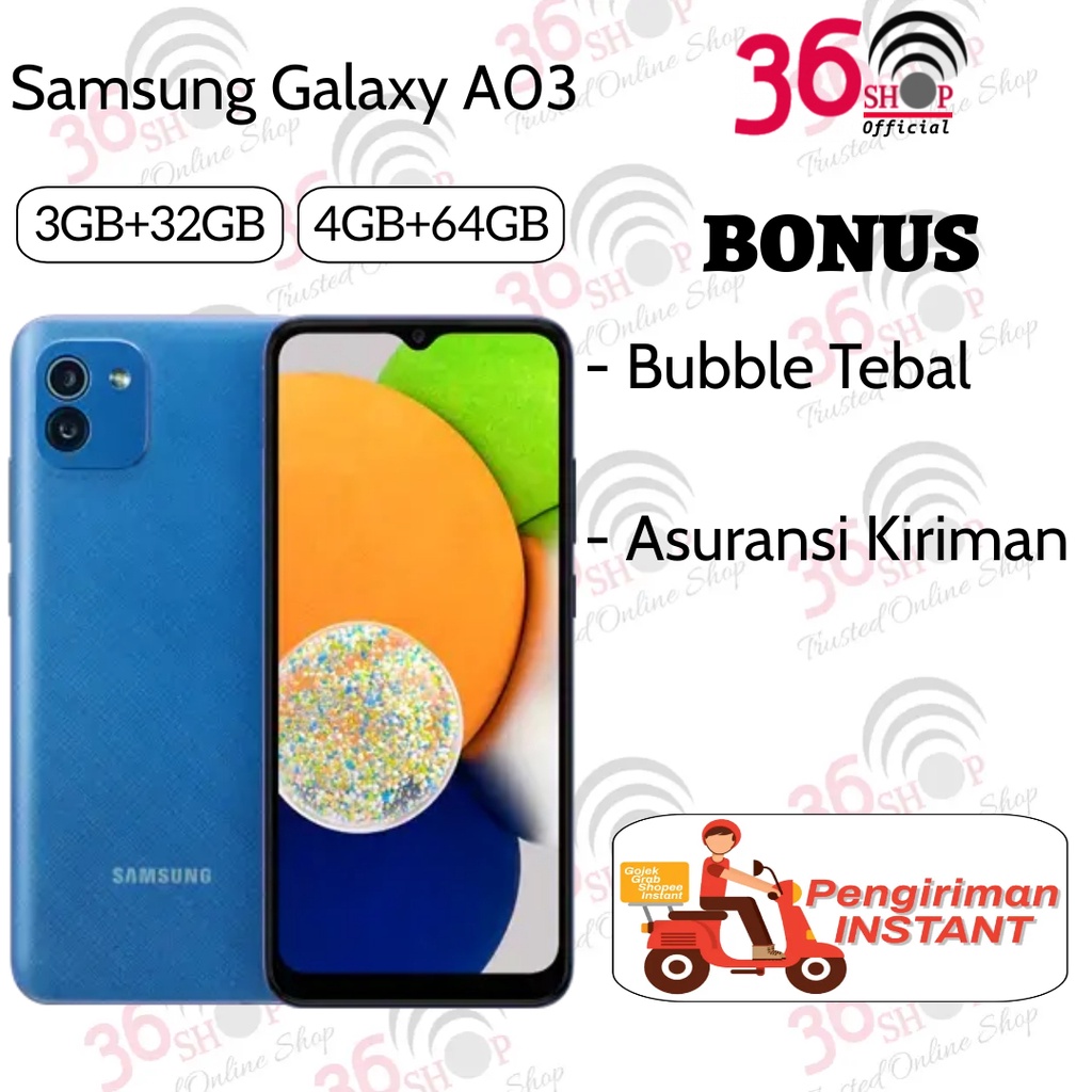 Samsung A03s + A03 [3GB+32GB] [4GB+64GB] [4GB+128GB] Garansi Resmi Sein Samsung-1