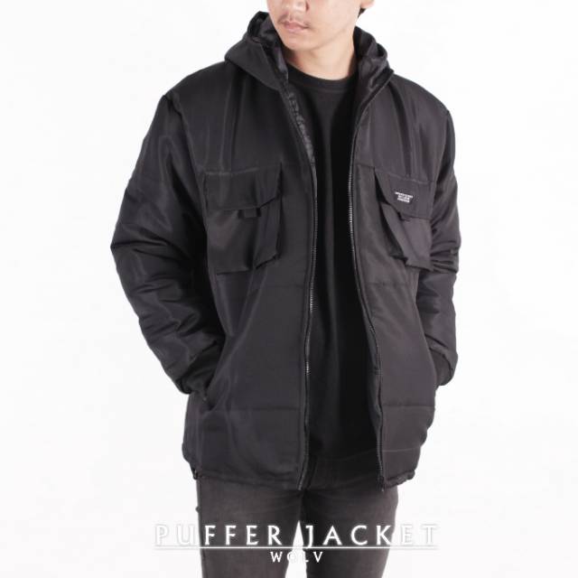 jaket puffer wolv