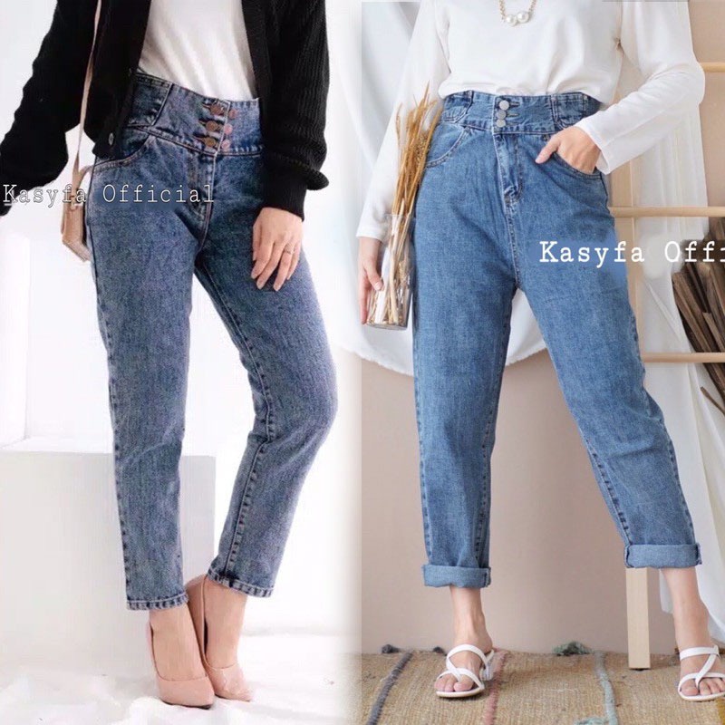 BEFFIE BOYFRIEND JEANS KANCING 6 // BOYFRIEND JEANS GIRZA