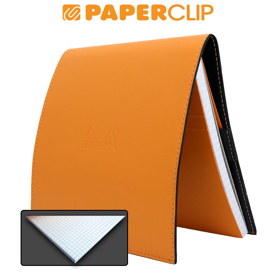 

NOTEPAD RHODIA EPURE N148 HEAD STAPLED ORANGE 16X16 118148C
