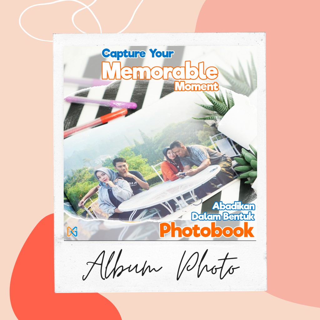 Print Photo Album Graduation / Photobook / Instabook Cetak, Design, Album