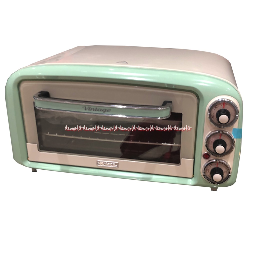 Ariete Vintage Oven Green Alat Panggang Vintex Ariette Pemanggang Kue Cookies