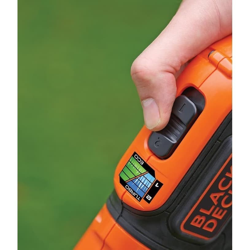 Black+Decker Mesin Rumput Cordless String Trimmer Baterai STC1820EPCF-B1