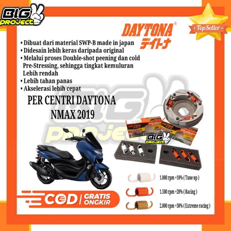 PER KAMPAS GANDA PER CENTRI NMAX 2019 PER SENTRIK NMAX 2019 ORIGINAL DAYTONA