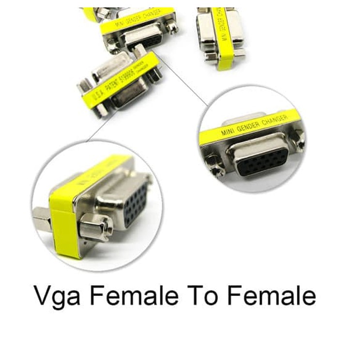 Konektor VGA Female To Female/ Connector VGA F-F