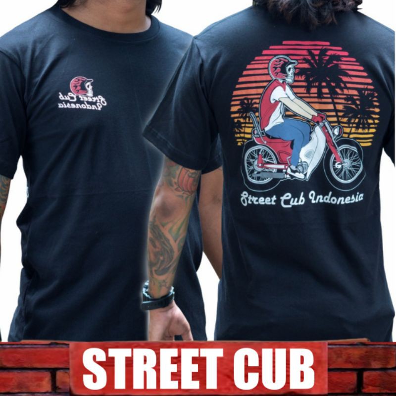 Promo KAOS MOTOR STREET CUB BAJU MOTOR BAJU CLUB MOTOR BAJU KONVOI BAJU KONVOI MOGE KAOS MOGE a