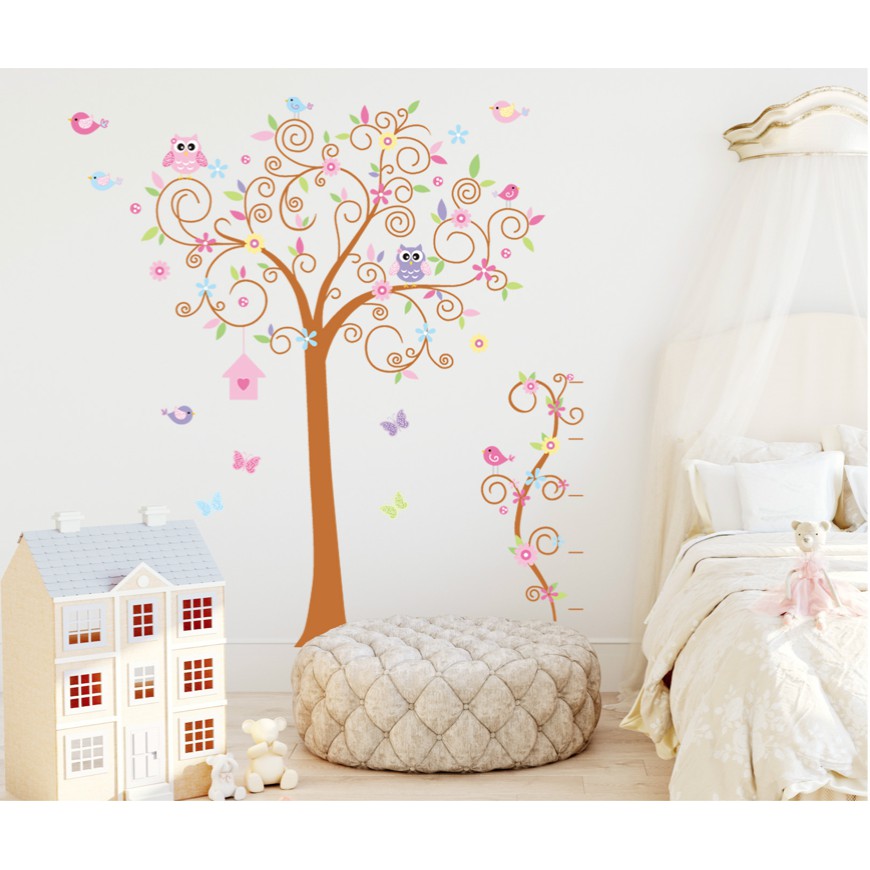 Dinding Stiker Transparan / Wall Sticker / (60x90cm x 2set) A02 TKM