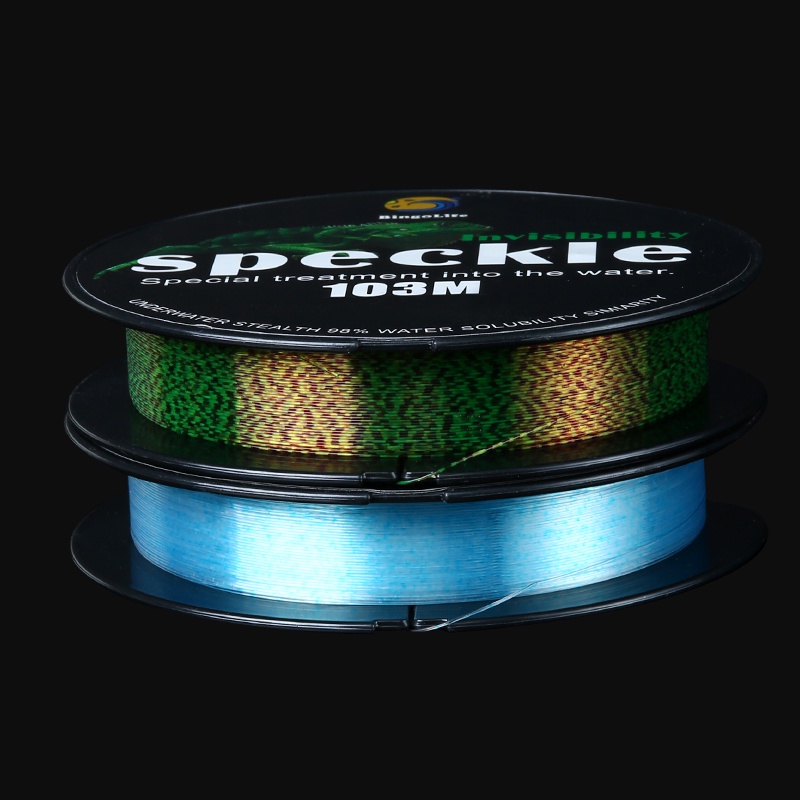 Garis Pancing Nilon Senar Titik Tak Terlihat Garis 100m Fishing Line Memancing Sub-garis Pelapis Fluorokarbon NTC Garis Utama