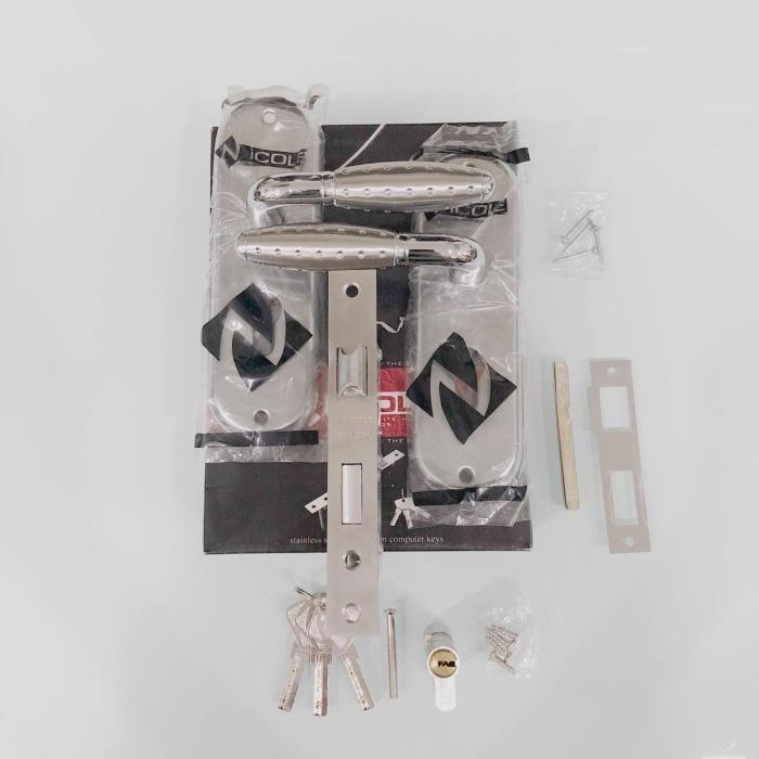 Kunci Pintu Rumah Ukuran KECIL NICOLE / Handle Pintu Kecil + Body