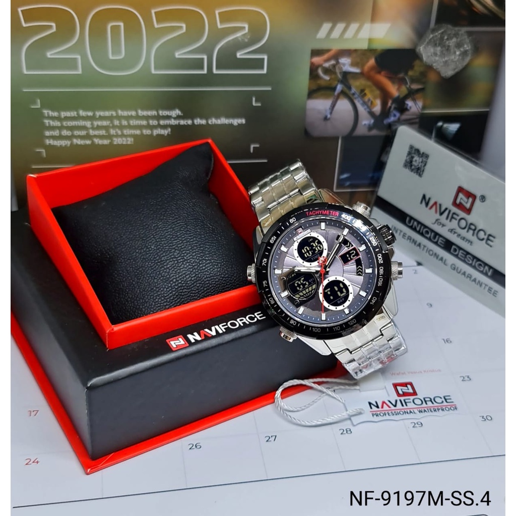 Jam Tangan Pria Naviforce NF-9197 Original Murah