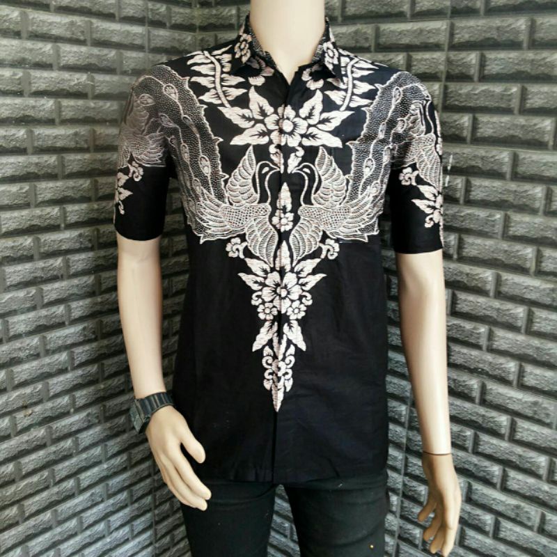 NEW ARRIVAL DISTRO BATIK PRIA BORDIR SOGAN HRB026 BATIKAF NOTOARTO