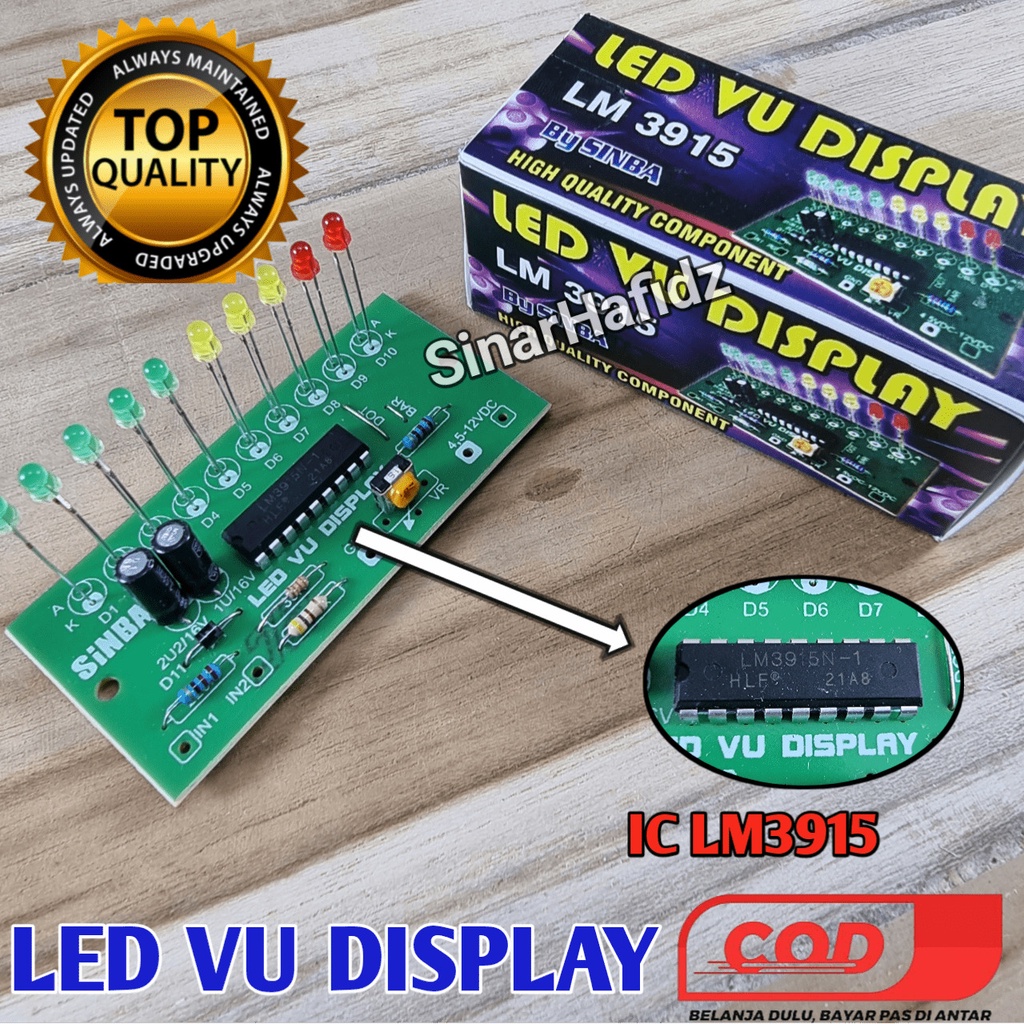 kit LED VU display lm3915