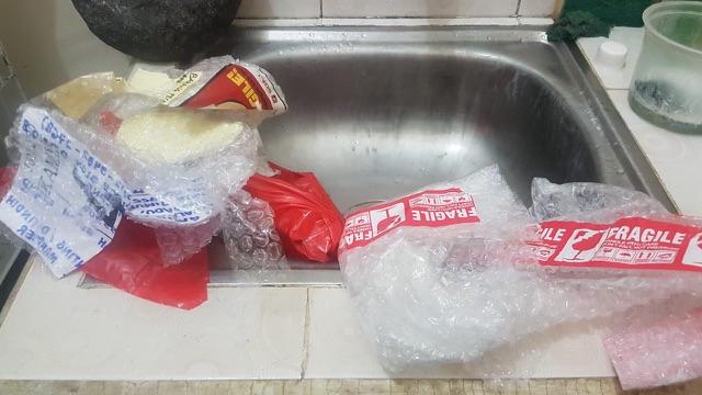 Talenan / Tatakan Marmer Beige | Beige Marble Flat Tray 25x15 Cm