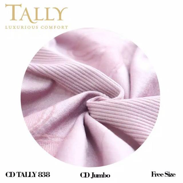 CD TALLY 838 Celana Dalam Jumbo Bahan Rajut Murah Adem Nyaman