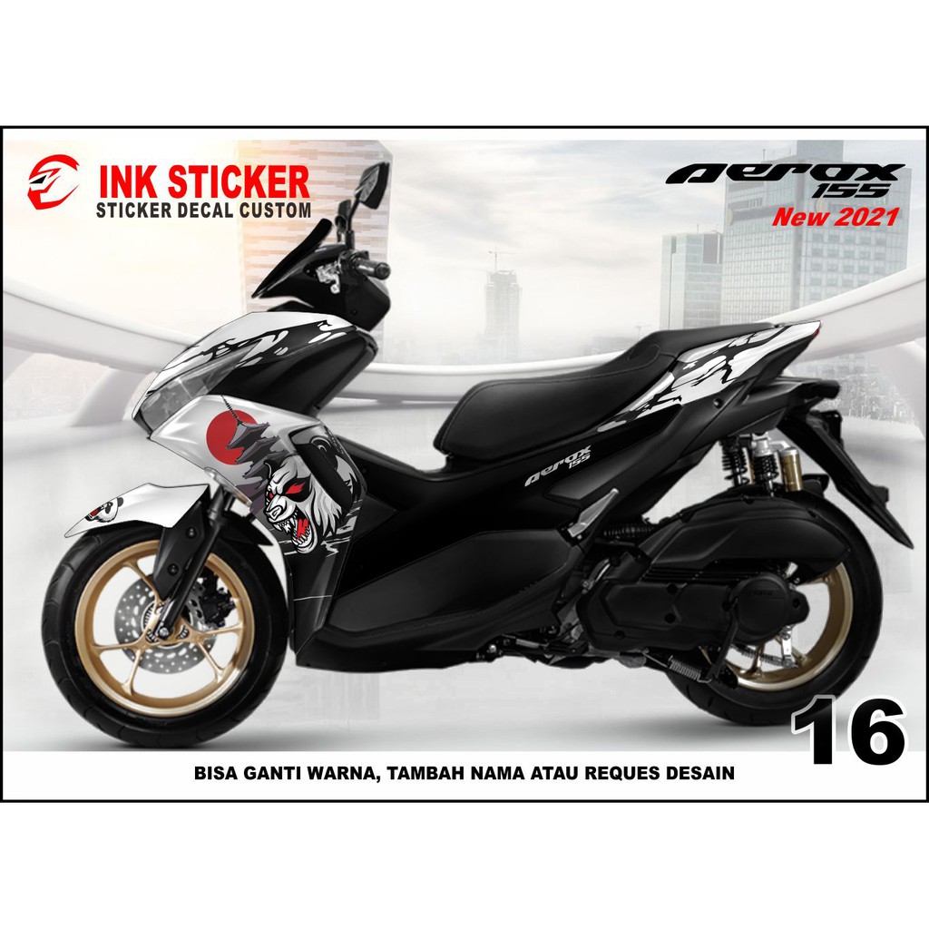 Sticker Decal Aerox 2021 16 Fullbody