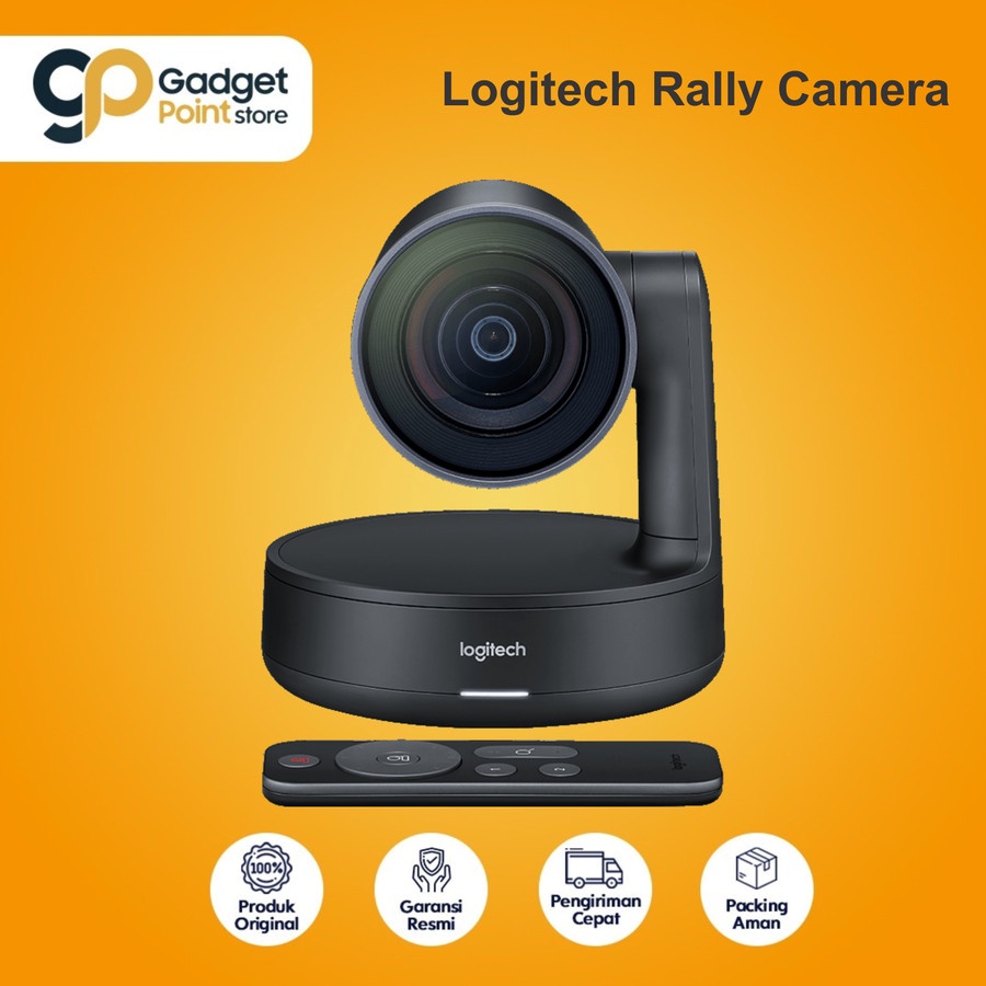 Logitech Video Conference VC Rally Camera Premium PTZ - Garansi 2 Tahun