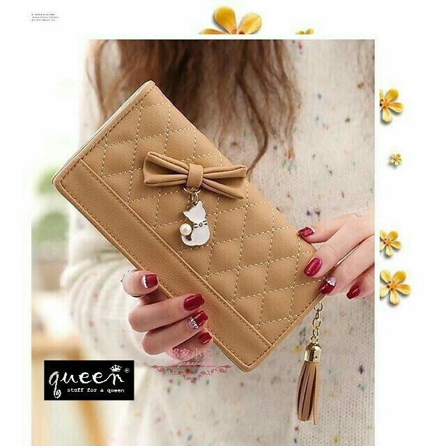 COD SALE 2.2 - PROMO DOMPET PANJANG WANITA SIMPLE KECE BISA BUAT TARO HP ANDROID KADO LIMITED