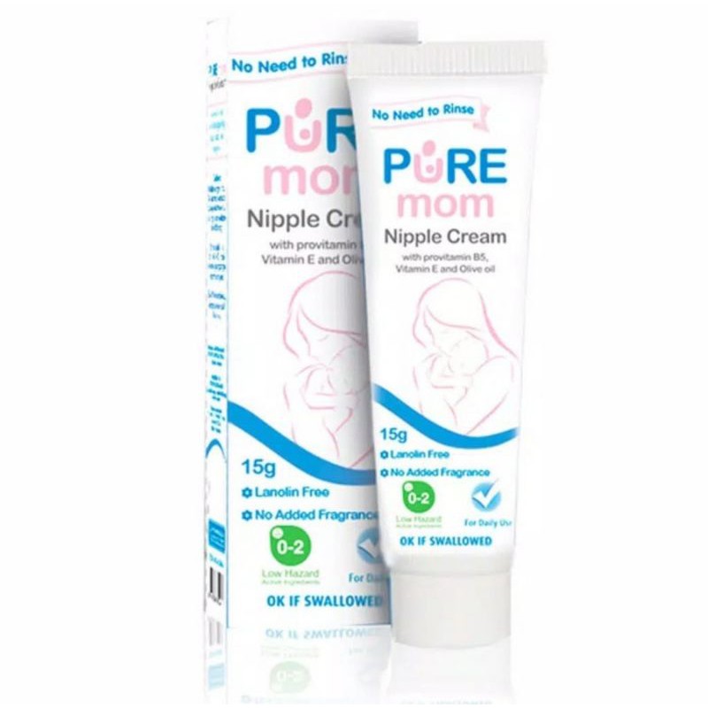 PURE Mom Nipple Cream 15gr Pure Nipple Cream