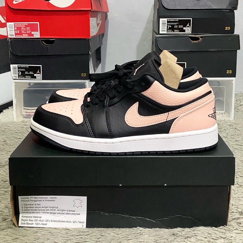 Nike Air Jordan 1 Low Crimson Tint *100% Original