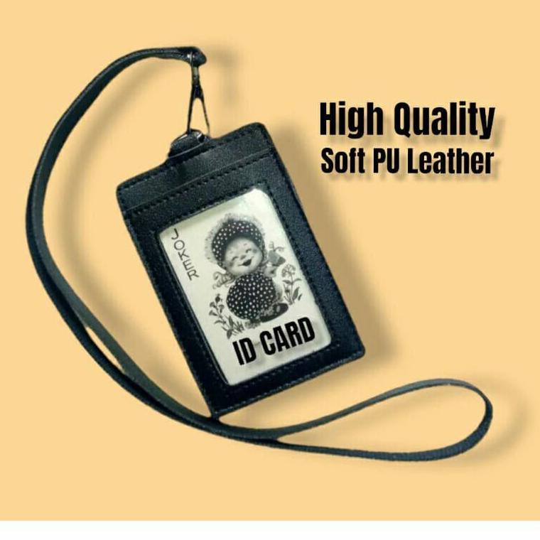 

(H5L9) ★ ID CARD PRIA / WANITA / ID CARD HOLDER KULIT //Harga@diskon
