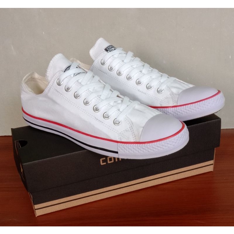 sepatu converse all star classic full white all star classic putih polos