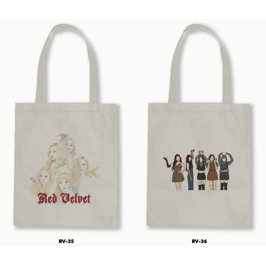 TOTE BAG BLACU - RED VELVET 3