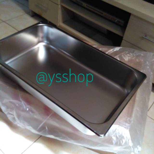 Wajan Kotak Penggorengan Deep Fryer Stainless Steel ukuran 50 x 30 x 10