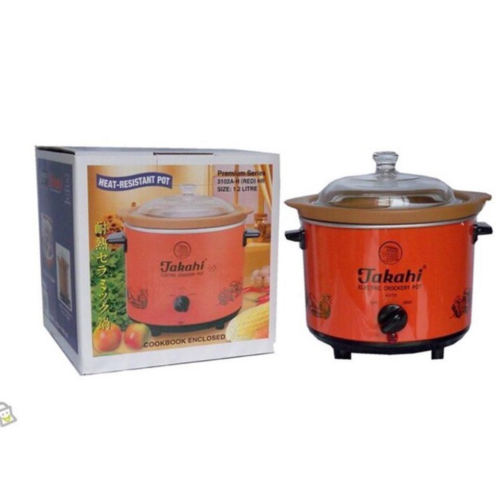 Wajib Coba Slow Cooker Takahi 1.2Ltr
