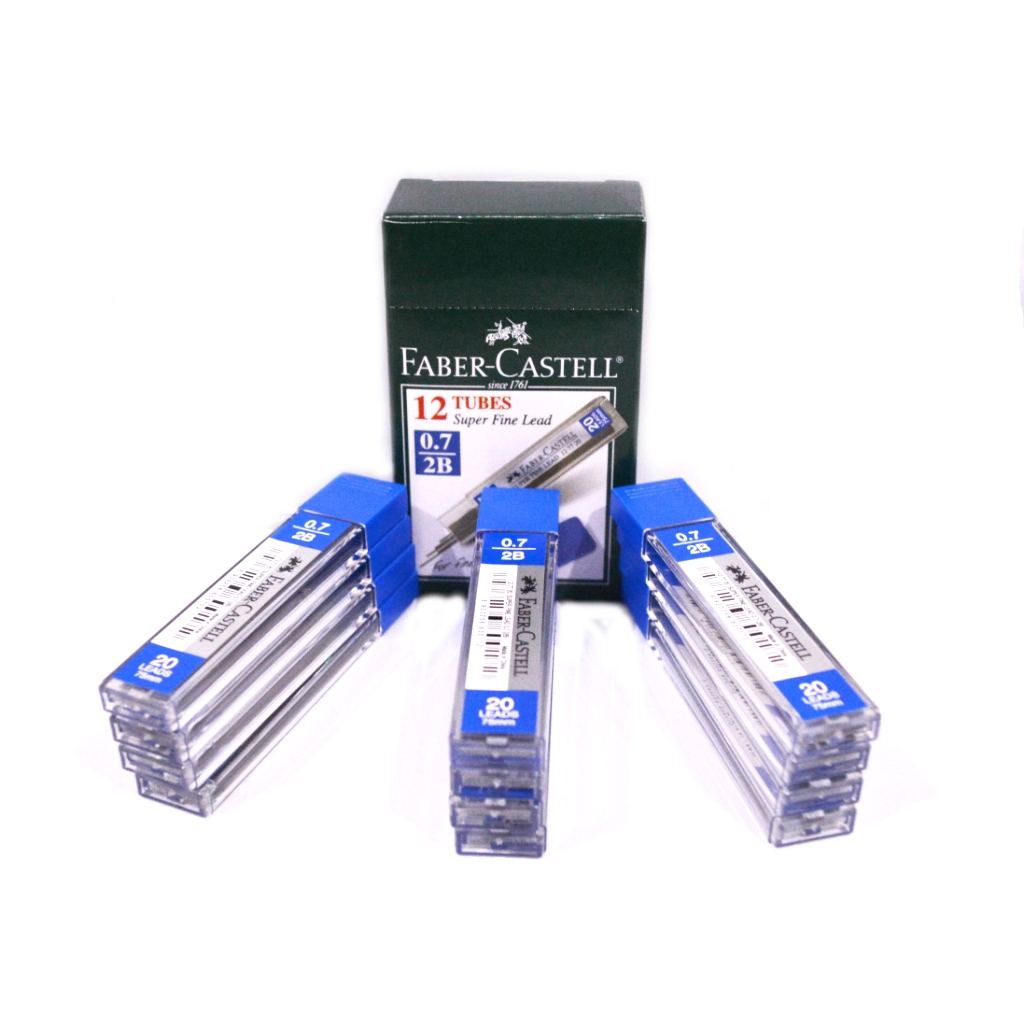 

H7Y Refill Isi Pensil Mekanik Faber Castell 2B Lead 0.7 MM Per Box