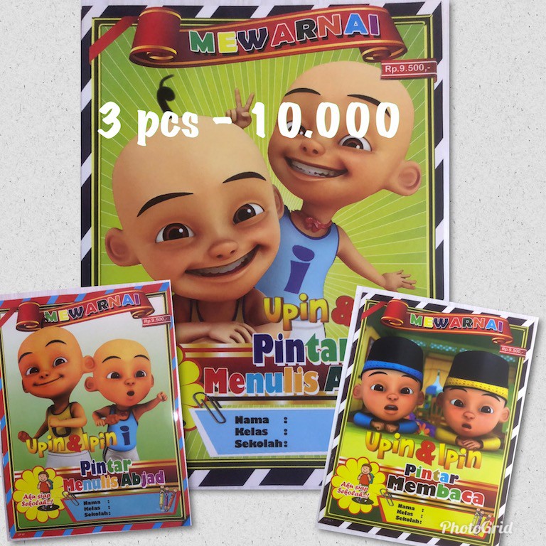 Paling Bagus 15+ Gambar Upin Ipin Untuk Mewarnai - Sugriwa ...