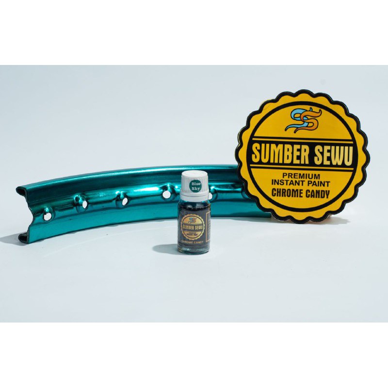 Pewarna Logam Cat Velg Candy Chrome Cat Oles Candy Paint Premium 10ml