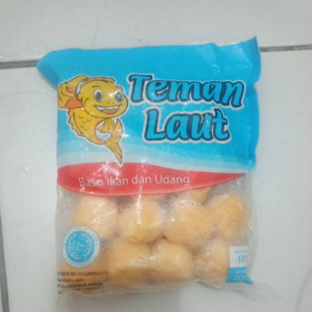 

Bakso ikan dan udang teman laut