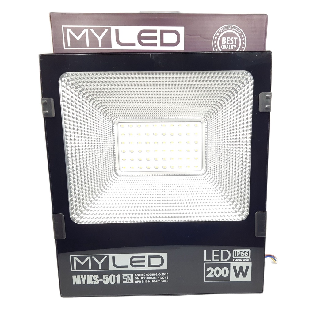 MYLED Lampu LED Sorot / Lampu Tembak Flood Light 200 Watt