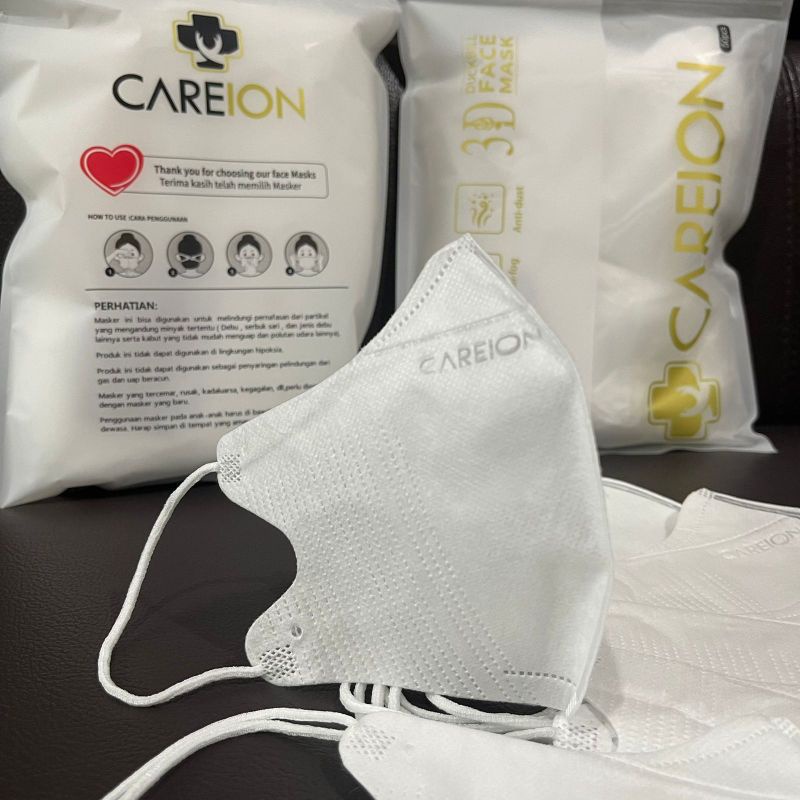 Masker Duckbill Careion Putih