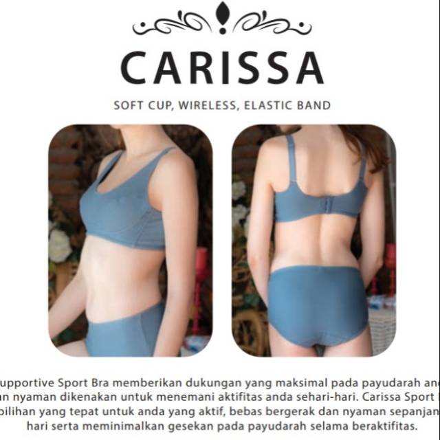 CARISSA SPORT BRA FIORI