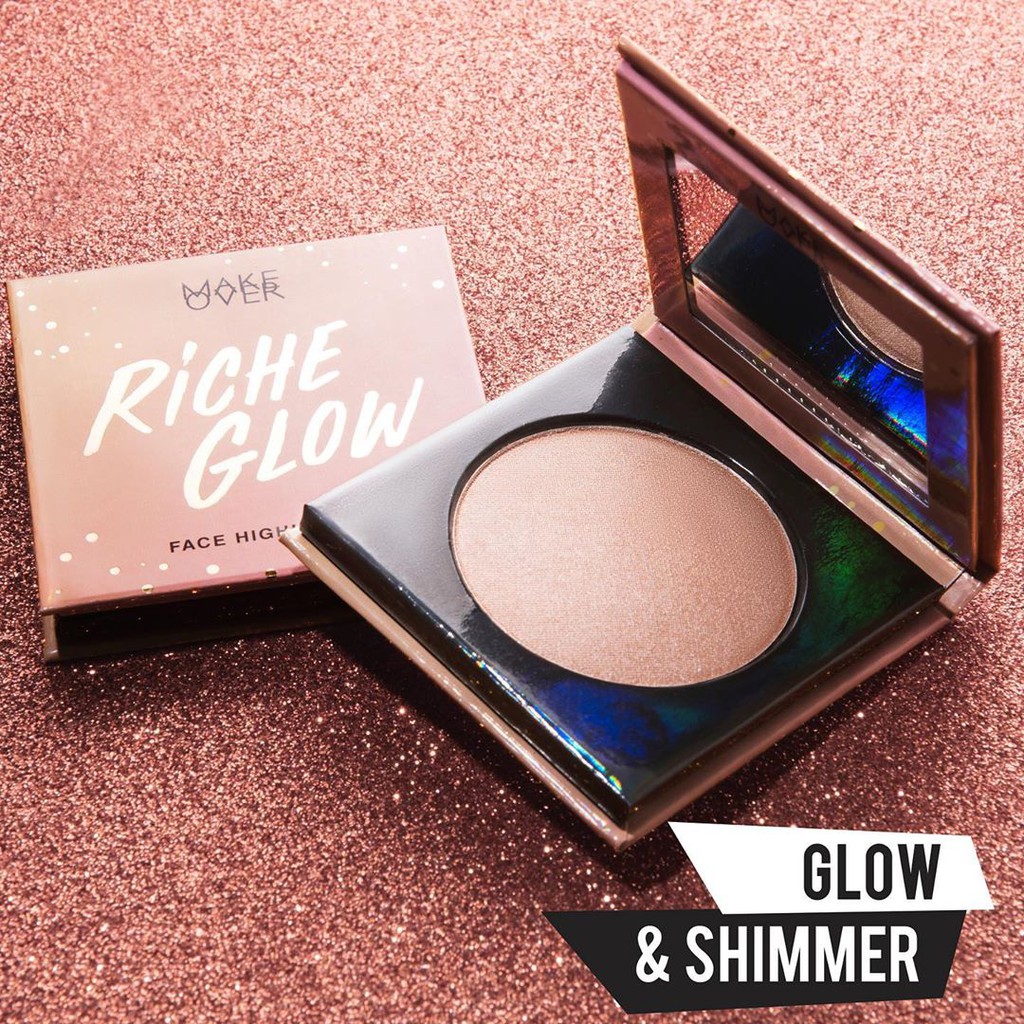 Make Over Riche Glow Face Highlighter 13gr