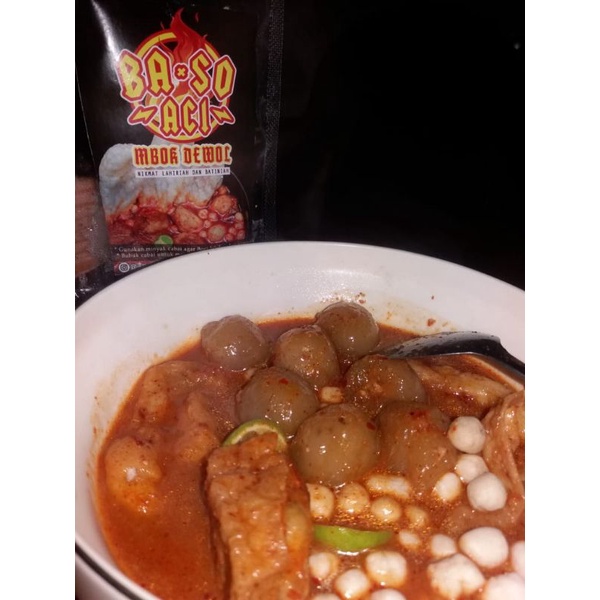 

Makanan Pedas Bakso Aci Mbok Dewol