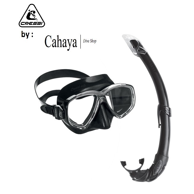 Set Snorkeling Cressi Perla Mare for Freediving / Spearfishing