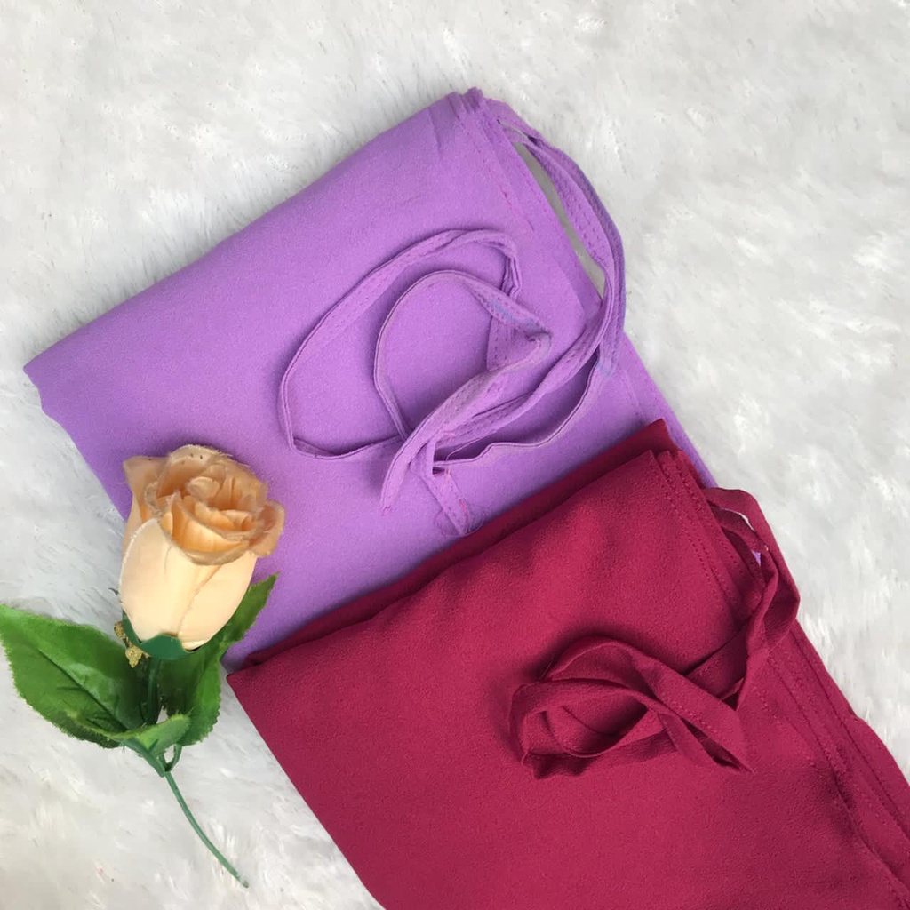 Jibab Tali Pashmina Diamond Crepe / Kerudung Pashmina Tali Ceruty