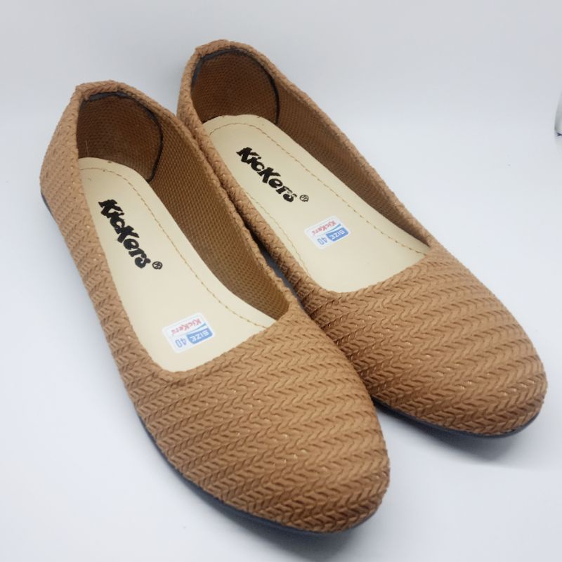 Promo 4.4 flatshoes wanita kickers kode RJ01 | sepatu flat shoes kickers