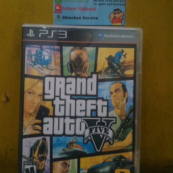 gta v ps3 cd