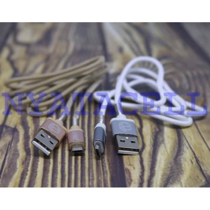 Kabel Data Uneed Silk Spring Micro USB /Cable Fast Charge 2.4A UCB16M   termurah