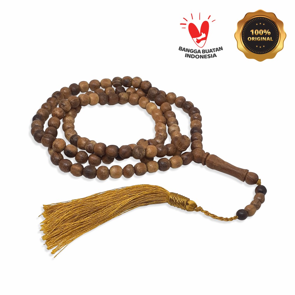 Tasbih Kayu Gaharu Asli Harum 99 Butir