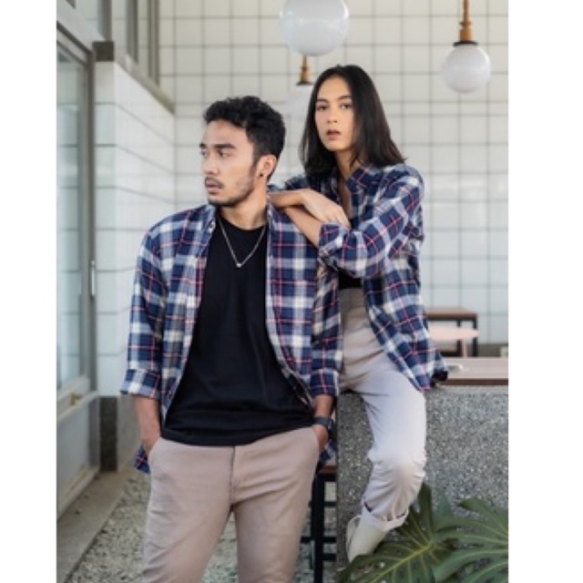 Reggo Kemeja Flanel Pria Ghanes
