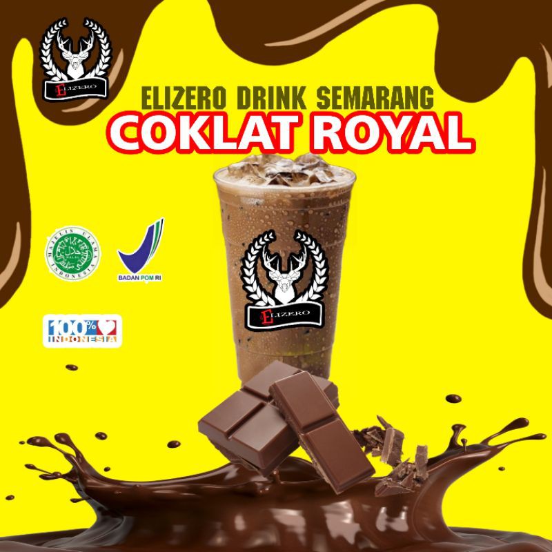 

Bubuk minuman coklat royal 500gr/ bubuk minuman coklat royal 500gram/bubuk minuman coklat premium