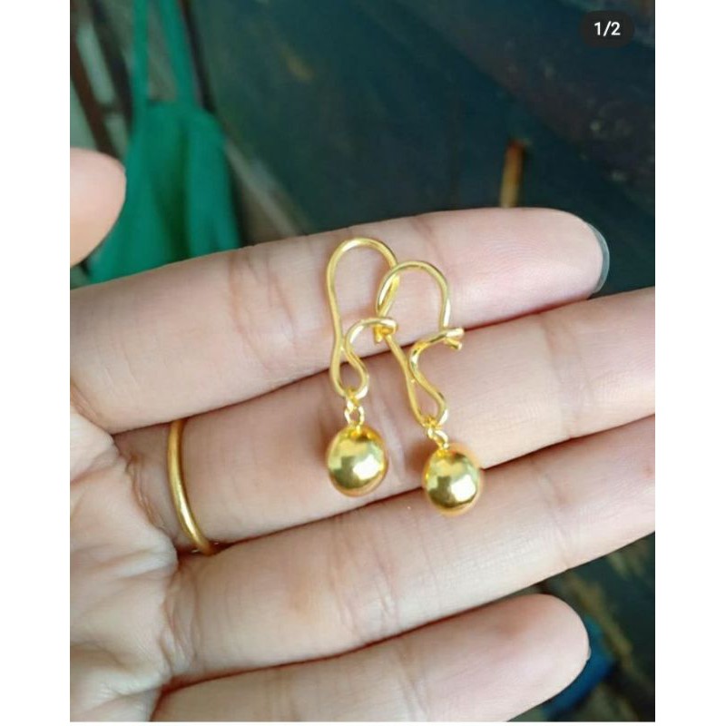 Anting Dewasa 3gr. Kadar 99,9%. Mas London 24K.