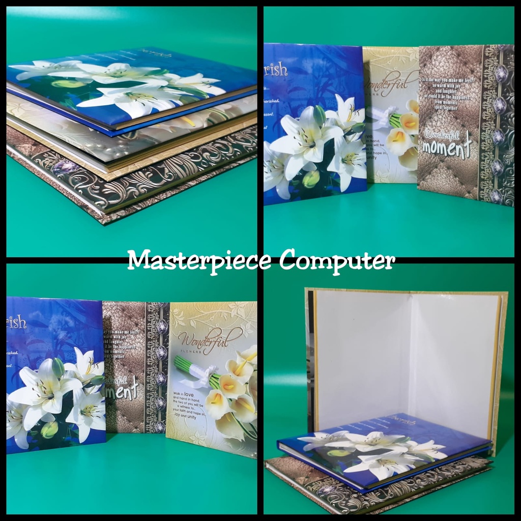 

Album Foto LNB 6R/5R/4R/3R/2R 10 Sheet Tempel/Magnetic HardCover Random Motif