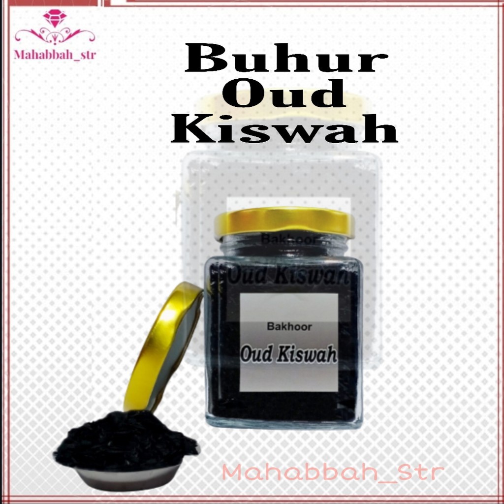 Buhur Oud Kiswah  Dupa Arab Pengharum Ruangan